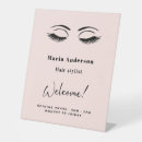 Search for eyelash business signs Cosmetologist