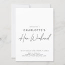 Search for weekend itinerary Minimalist bachelorette itinerary