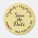 Search for elegant save the date magnets Typography