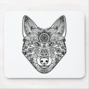 Search for wolf inspirational mousepads Zendoodle