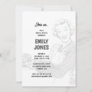 Search for retro 50s bridal shower invitations 1950s