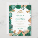 Search for emerald green sweet 16 invitations Glitter