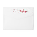 Search for red glitter return address labels Trendy