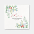 Search for christmas wedding napkins Watercolor