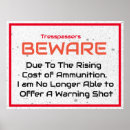 Search for funny no trespassing signs Beware