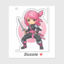 Search for cute ninja stickers Warrior