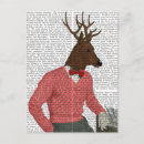 Search for antlers postcards Flower leaves