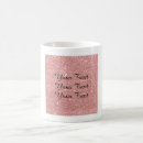 Search for faux rose gold glitter mugs Luxury