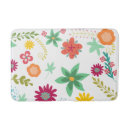 Search for bright colours bath mats Flowers