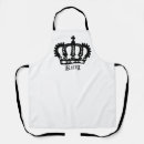 Search for king crown aprons Bbq