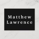 Search for versatile business cards Black