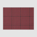Search for red gingham tissue paper Chequered