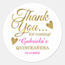 Search for gold quinceanera stickers Sweet 15