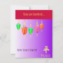 Search for red chinese lanterns invitations Chinese new year