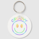 Search for nostalgia rounded key rings Groovy