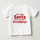 Search for holidays baby shirts Santa