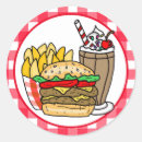 Search for cute burger stickers Cartoon
