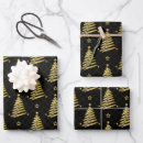 Search for gold christmas tree wrapping paper Chic
