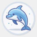 Search for cartoon dolphin stickers Ocean