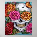 Search for butterfly skull posters Flower