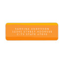 Search for pastel yellow return address labels Stylish