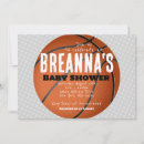 Search for basketball baby shower invitations Sports