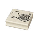 Search for music rubber stamps Horn