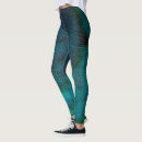 Search for peacock blue leggings Feather
