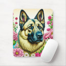 Search for german shepherd mousepads Flowers