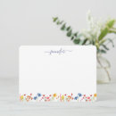 Search for bridal shower note cards Blue