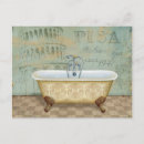 Search for french pattern postcards Blue