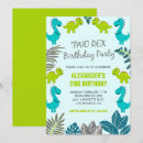 Search for dinosaur 2nd birthday Two rex party