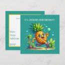 Search for pineapple party invitations Beach