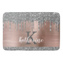 Search for silver bath mats Elegant