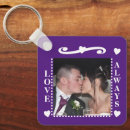 Search for purple love key rings White