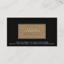 Search for black standard business cards Modern