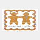 Search for homemade cookie stickers Gingerbread