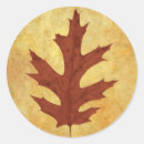 Search for oak leaf stickers Red