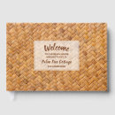 Search for beach guest books Tropical palm trees