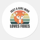 Search for cute fox stickers Forest animal