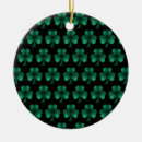 Search for clover christmas tree decorations Green