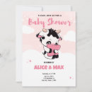 Search for black cow baby shower invitations Cute