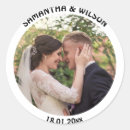 Search for souvenir wedding stickers Bride and groom