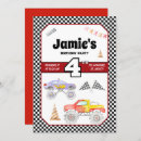 Search for monster truck birthday invitations Race