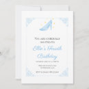 Search for cinderella birthday invitations Princess