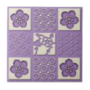 Search for plum purple tiles Pattern