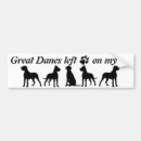 Search for great dane bumper stickers Pet