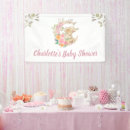 Search for girl baby shower banners Flowers