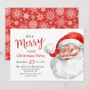 Search for funny santa claus invitations Watercolor
