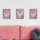 Search for boho dream catcher posters Purple